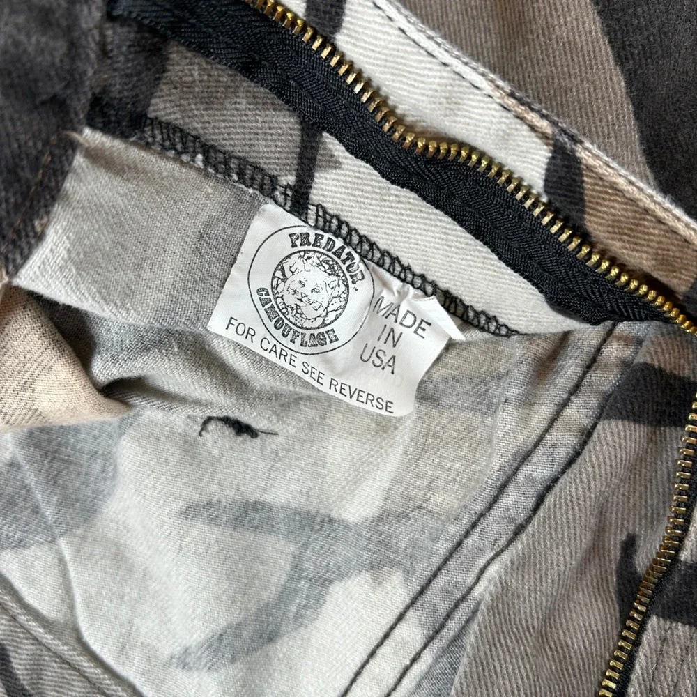 Predator Camo‎ Cargo Pants Men's Multi-Pocket Baggy Outdoor Hunting Size M 31X31